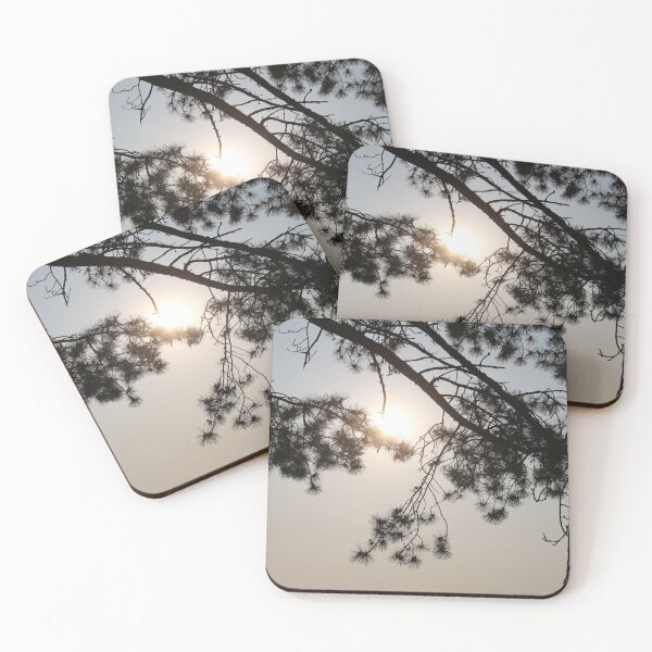 Item preview, Black pine tree forest needles	 designed and sold by EstelleRossetti.