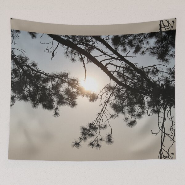 Item preview, Black pine tree forest needles	 designed and sold by EstelleRossetti.