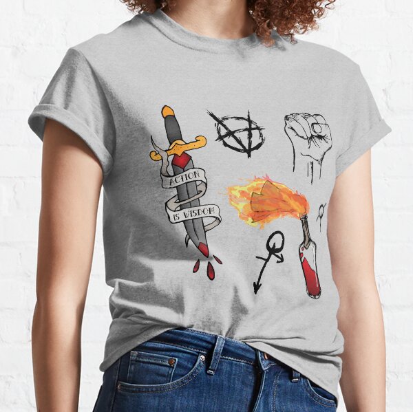 Brujah Clan Pattern (Vampire: the Masquerade) Classic T-Shirt