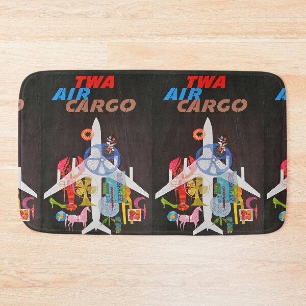Item preview, Air Cargo vintage travel poster designed and sold by stickart-marek.