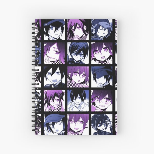 Shuichi and Kokichi Manga Collection (Colored) Spiral Notebook