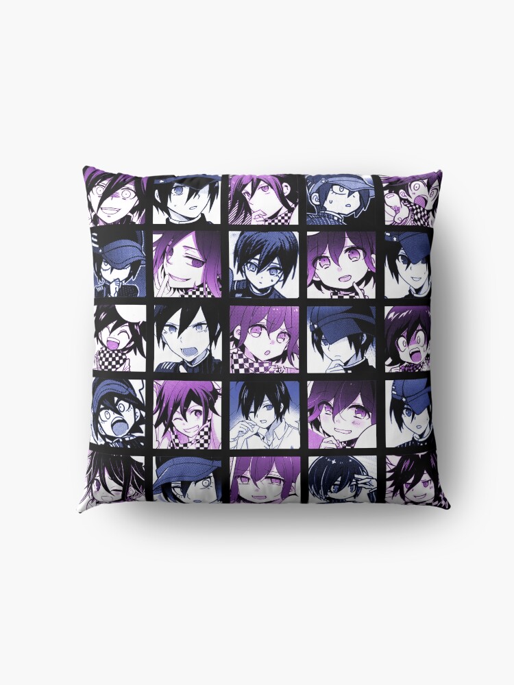Alternate view of Shuichi and Kokichi Manga Collection (Colored) Floor Pillow