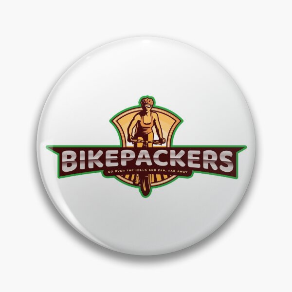 Item preview, Bikepackers Go Over the Hills designed and sold by BikeBoomer.