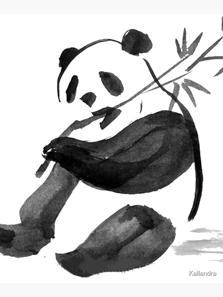 pintura panda  Panda drawing, Panda sketch, Panda art