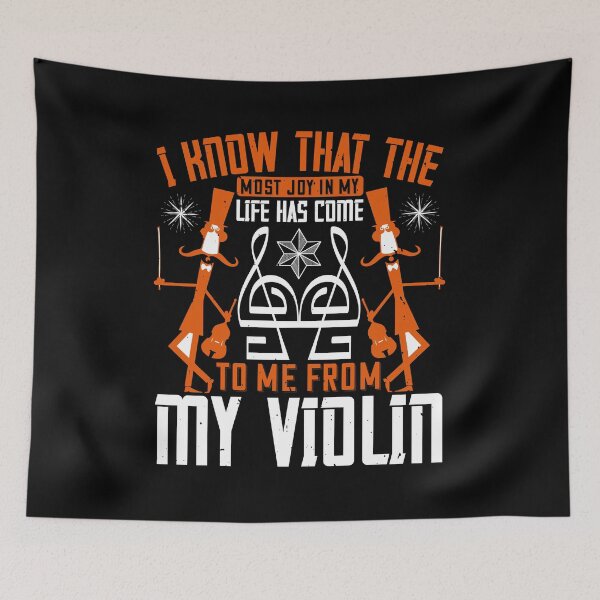 Item preview, I Know That The Most Joy In My Life Has Come To Me From My Violin  designed and sold by GoodVibeDesign.