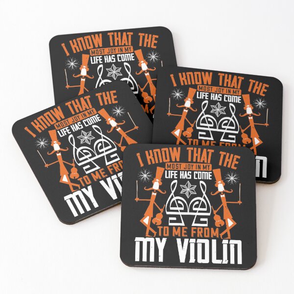 Item preview, I Know That The Most Joy In My Life Has Come To Me From My Violin  designed and sold by GoodVibeDesign.