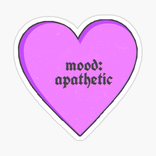 Item preview, Not-So-Sweet Hearts: Mood = Apathetic designed and sold by CryptQueen.