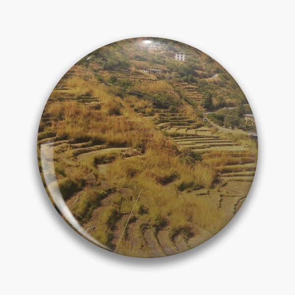 Item preview, Mountain step cultivation designed and sold by PrakritiPrints.