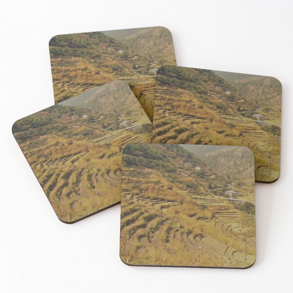 Item preview, Mountain step cultivation designed and sold by PrakritiPrints.