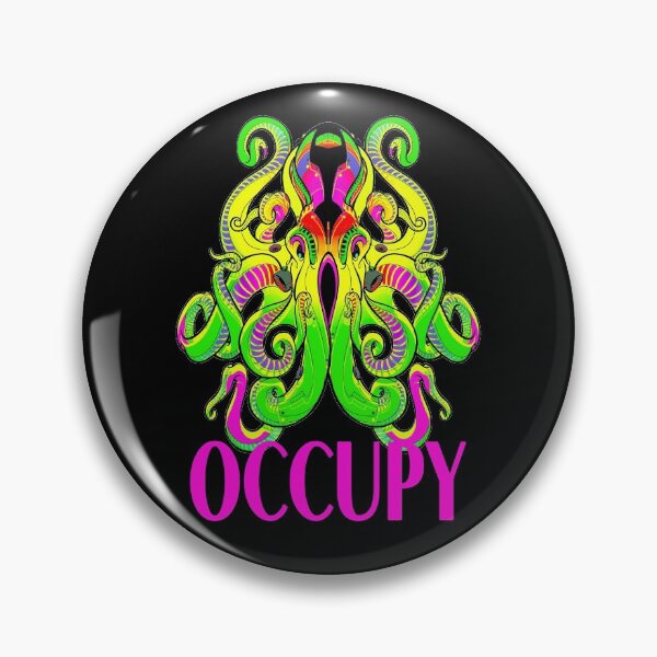 Item preview, Occupy the Alien Octopus designed and sold by kandycoded.
