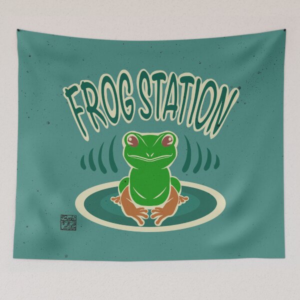 Item preview, Frog station designed and sold by BATKEI ART.