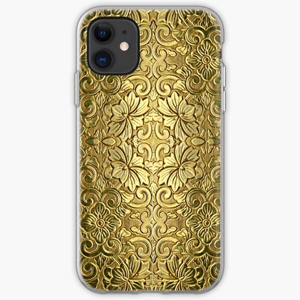 Decoration in Gold iPhone Soft Case