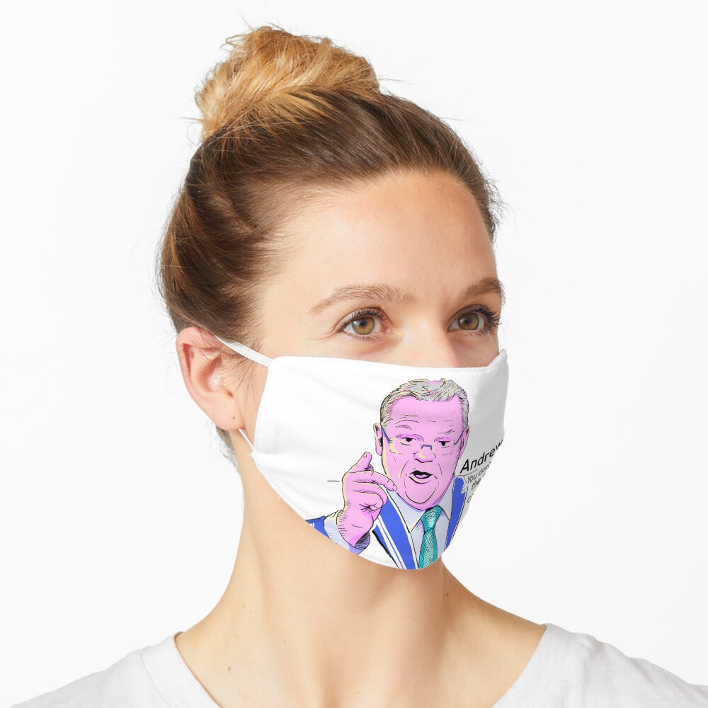 Scomo vs Andrew (black text) Mask