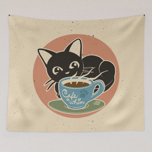 Item preview, Cafe Whim designed and sold by BATKEI ART.