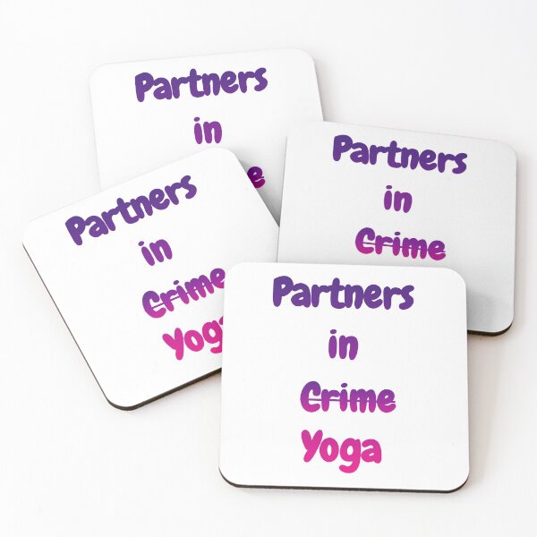 Item preview, Partners in Yoga (stickers+masks+tee+acc) designed and sold by Ajazahmed.