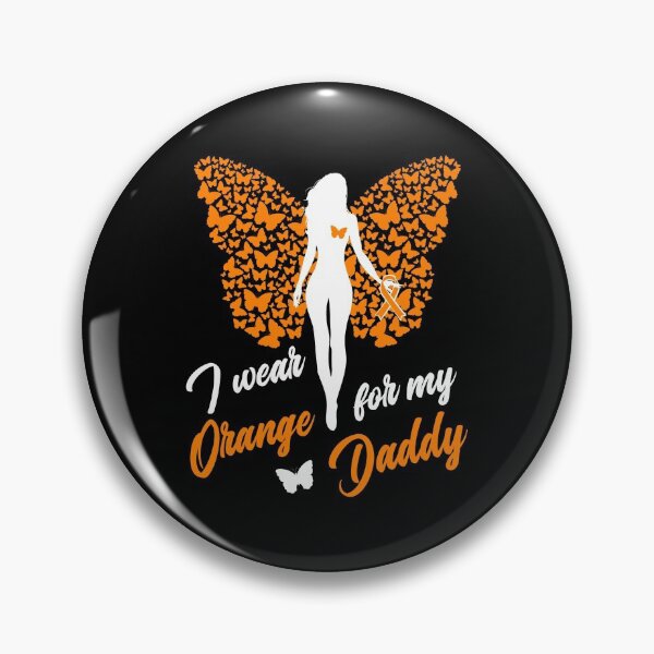 Item preview, Orange Ribbon Awareness Dad Support designed and sold by ZNOVANNA.