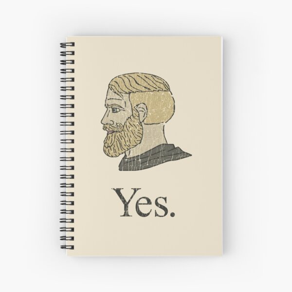 Yes Chad Meme Notebook: Journal for Kids, Teens, Gamers (6 x 9 in.) : Inc.,  Meme Notebooks: : Books