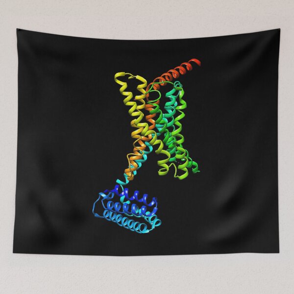 Item preview, GPCR (G-Protein Coupled Receptor) Singular Graphic designed and sold by MoLecULaR-biO.