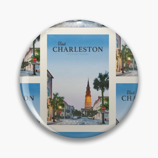 Item preview, Visit Charleston designed and sold by Mercury Club.