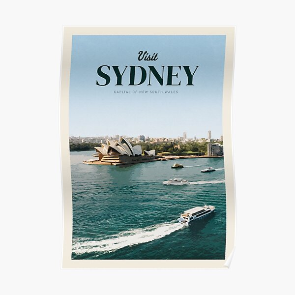 Visit Sydney Poster