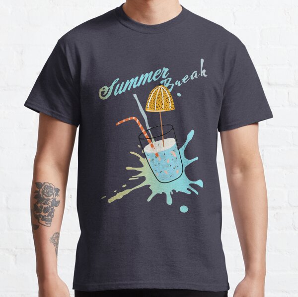 Summer Break and Summer Soda Drinks! Classic T-Shirt
