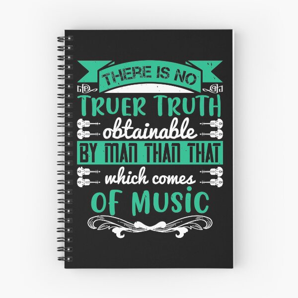 Item preview, There Is No Truer Truth Attainable By Man Than That Which Comes Of Music designed and sold by GoodVibeDesign.