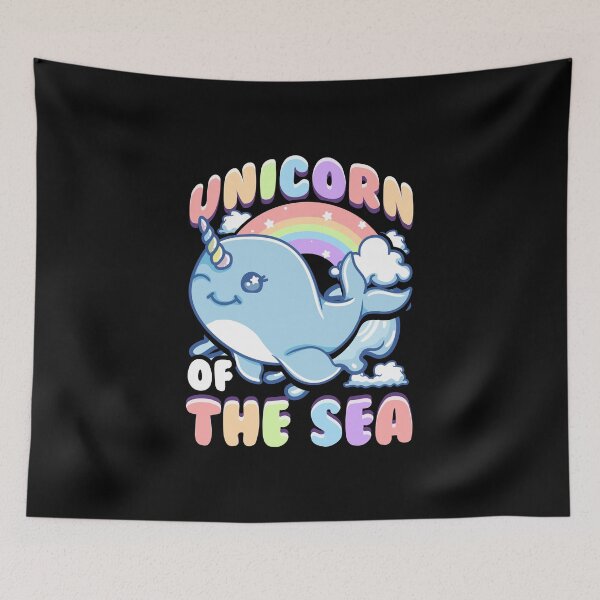 Item preview, Cute Unicorn Of The Sea Narwhal Rainbow designed and sold by perfectpresents.