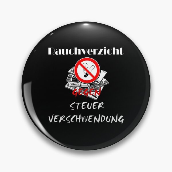 Artikelvorschau, Rauchverzicht gegen Steuerverschwendung Nichtraucher entworfen und verkauft von MyREDBlack.