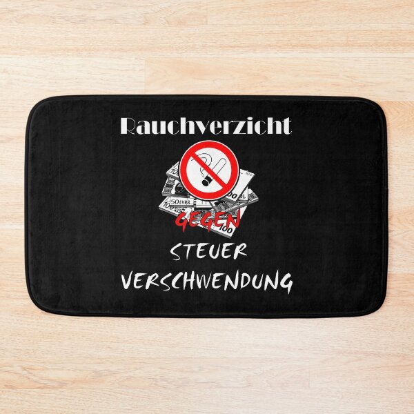 Item preview, No smoking against tax wasted non-smokers designed and sold by MyREDBlack.