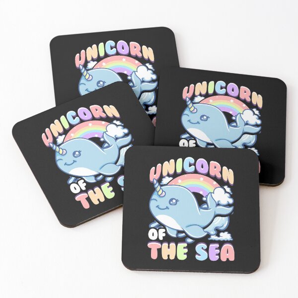 Item preview, Cute Unicorn Of The Sea Narwhal Rainbow designed and sold by perfectpresents.