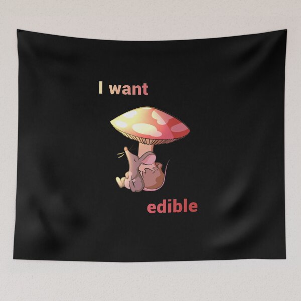 Item preview, I want Edible on Black designed and sold by danpurz.