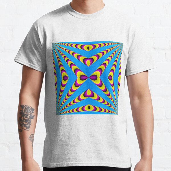 Optical iLLusion, Triangle, 2D shape Classic T-Shirt