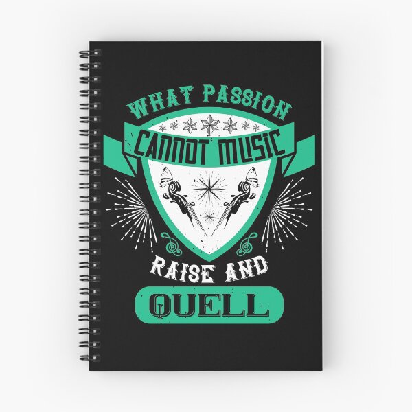 Item preview, What Passion Cannot Music Raise And Quell designed and sold by GoodVibeDesign.