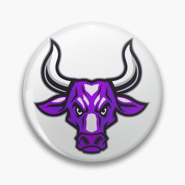 Item preview, Purple Cartoon Bull designed and sold by h DESIGNS.