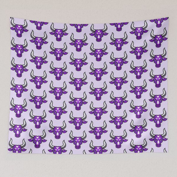 Item preview, Purple Cartoon Bull designed and sold by h DESIGNS.