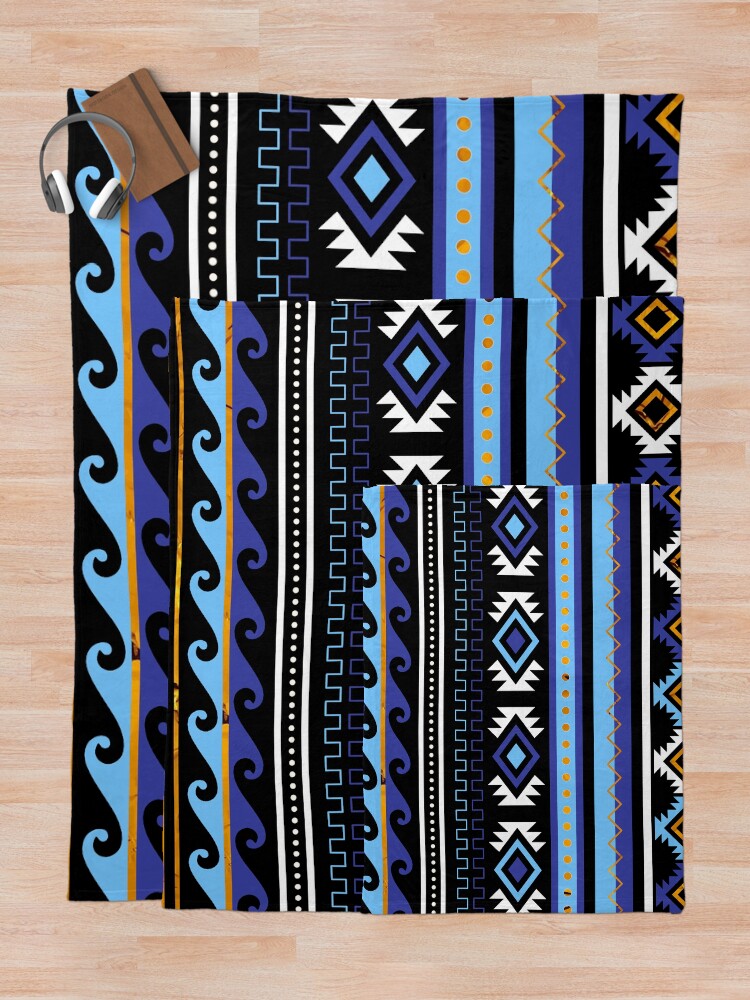 Blue best sale aztec blanket