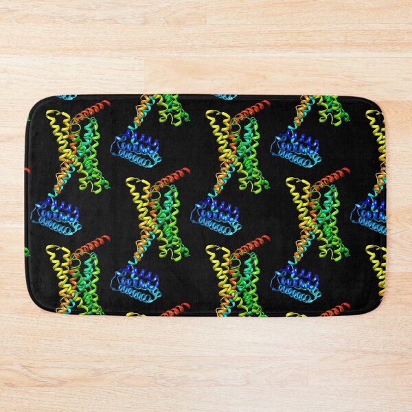 Item preview, GPCR (G-Protein Coupled Receptor) Patterned Graphic designed and sold by MoLecULaR-biO.