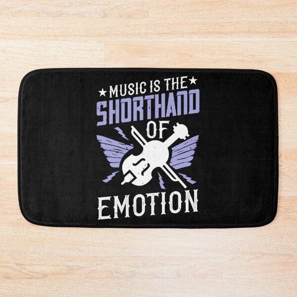 Item preview, Music Is The Shorthand Of Emotion designed and sold by GoodVibeDesign.