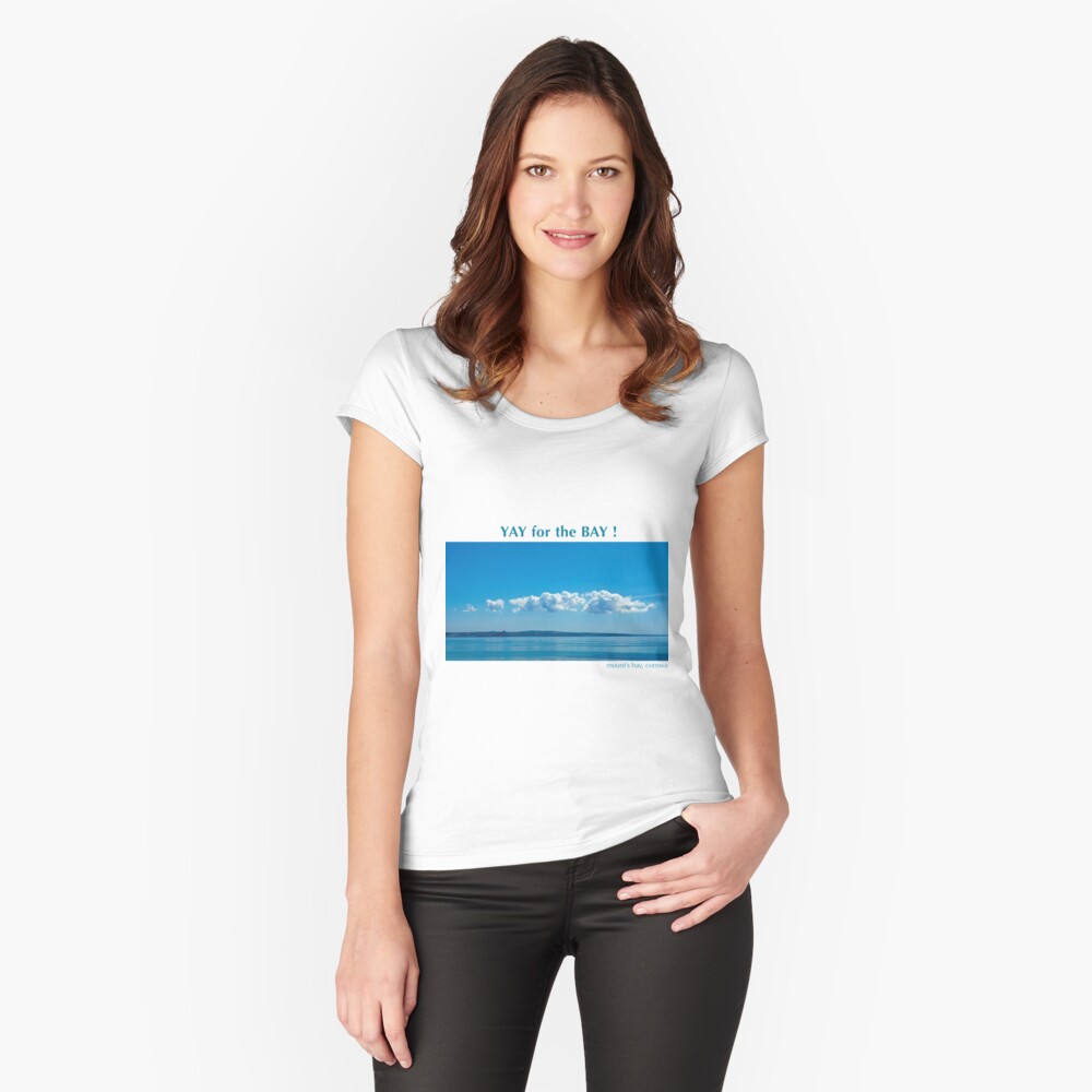 YAY for the Bay! Fitted Scoop T-Shirt
