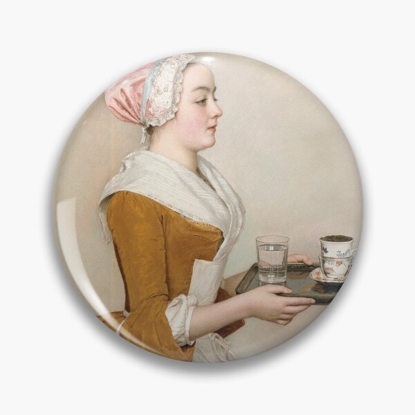 Item preview, Jean-Etienne Liotard - The Chocolate Girl designed and sold by DejaVuStudio.