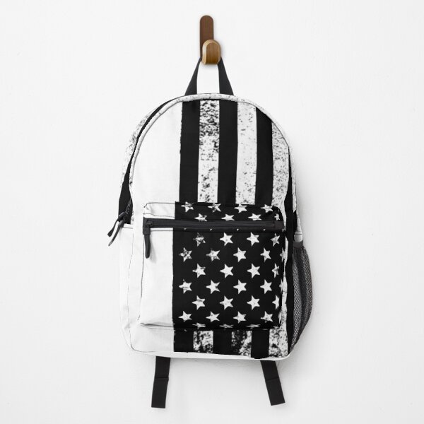 Item preview, Black Distressed American Flag designed and sold by ammar-ozbek.