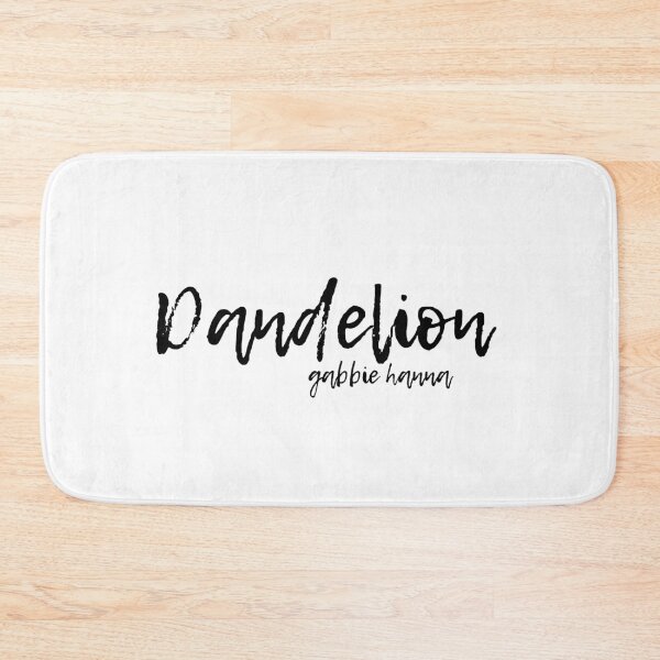Item preview, 'Dandelion' Gabbie Hanna Song Typography designed and sold by artsydoodles.