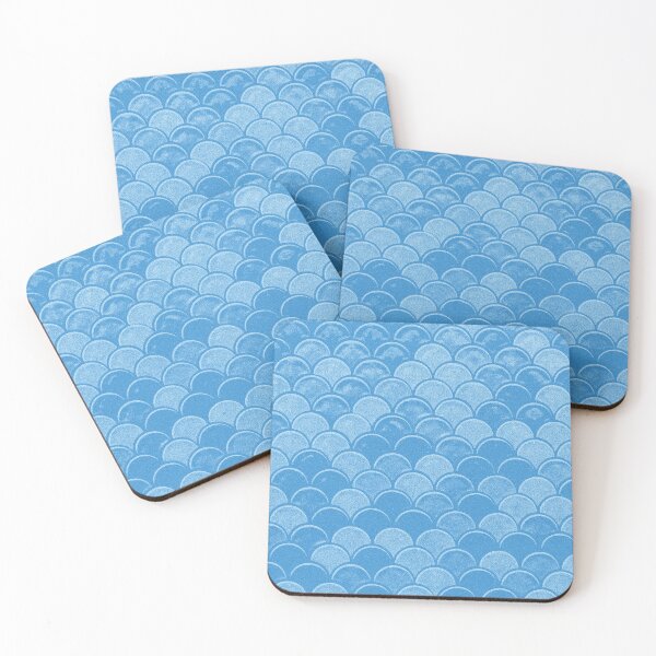 Item preview, mermaid pattern Blue designed and sold by gpsapparel.