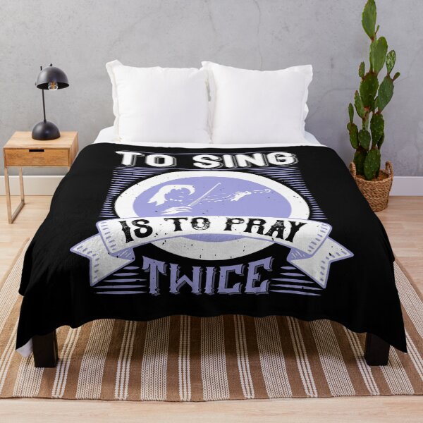 Item preview, To Sing Is To Pray Twice  designed and sold by GoodVibeDesign.