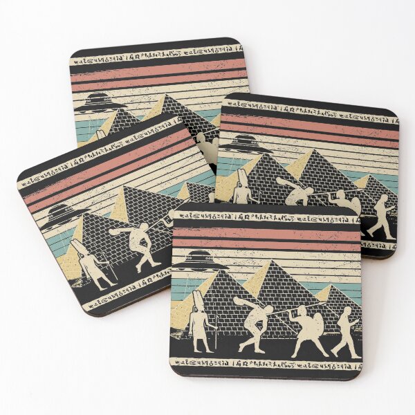 Item preview, Alien UFO Egyptian Pyramid True Story Unisex design print designed and sold by Lisbob.