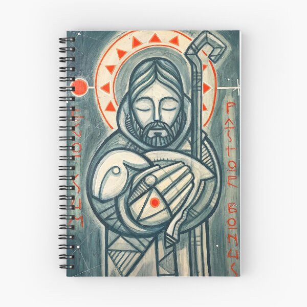 Item preview, Jesus Christ Good Shepherd artistic painting designed and sold by Iknu art.