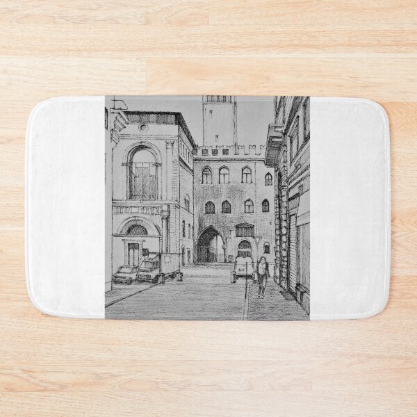 Item preview, Torre dell'Arengo Bologna Italy designed and sold by Dai Wynn Fine Art.