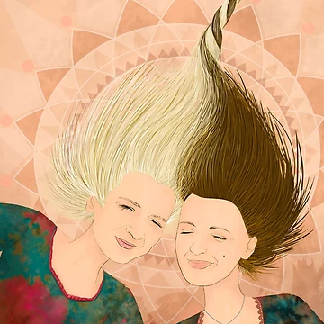Artwork thumbnail, Two sisters by Ruta