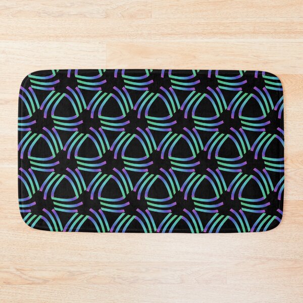 Item preview, Abstract Art Deco triangle pattern on sophisticated black  designed and sold by PetaJaneHome.
