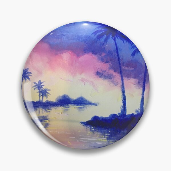 Item preview, Blue palm tree designed and sold by Tonionio.